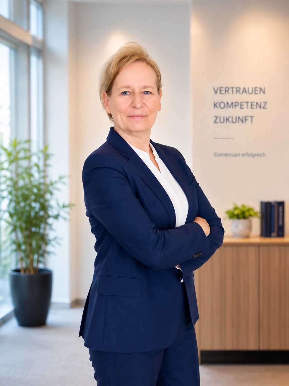 Andrea Neubauer, Inhaberin des Häuslichen Pflegedienstes Oschersleben