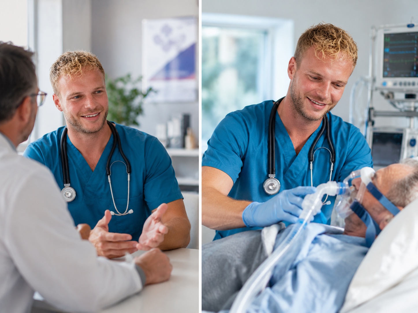 Teamarbeit in der Intensivpflege